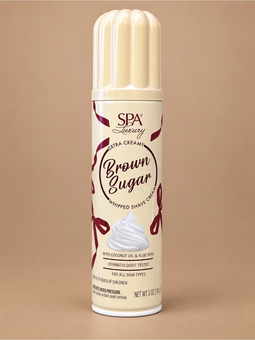Spa Luxury Brown Sugar Whipped Shave Cream